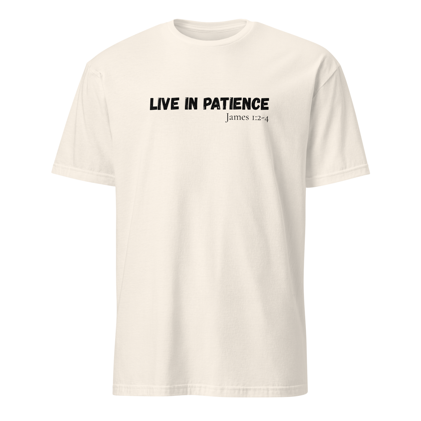Men's "Live in Patience"