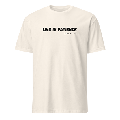 Men's "Live in Patience"