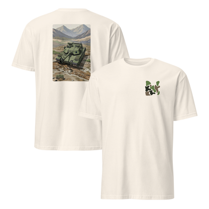 M1E3 Abrams Tank Modern Print T-Shirt