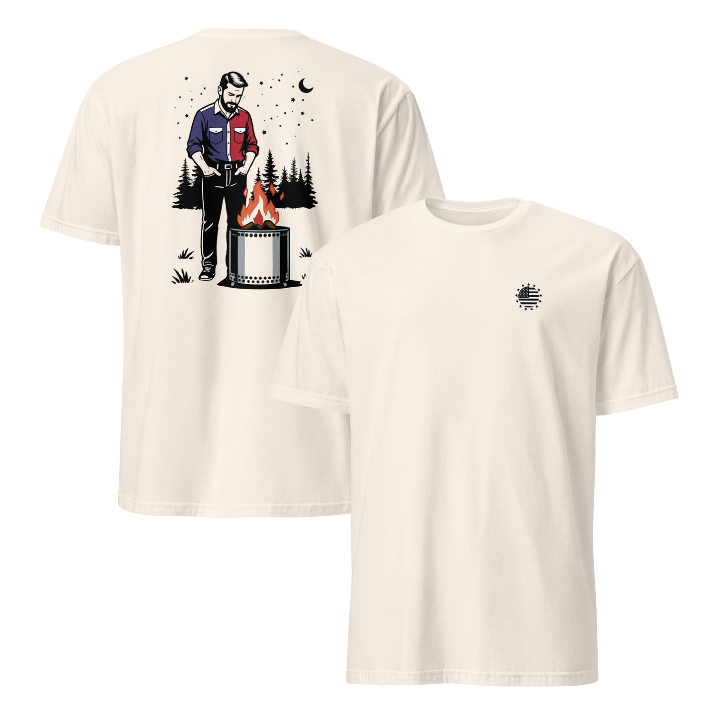 Deep Thoughts & Fire USA Classic T-shirt