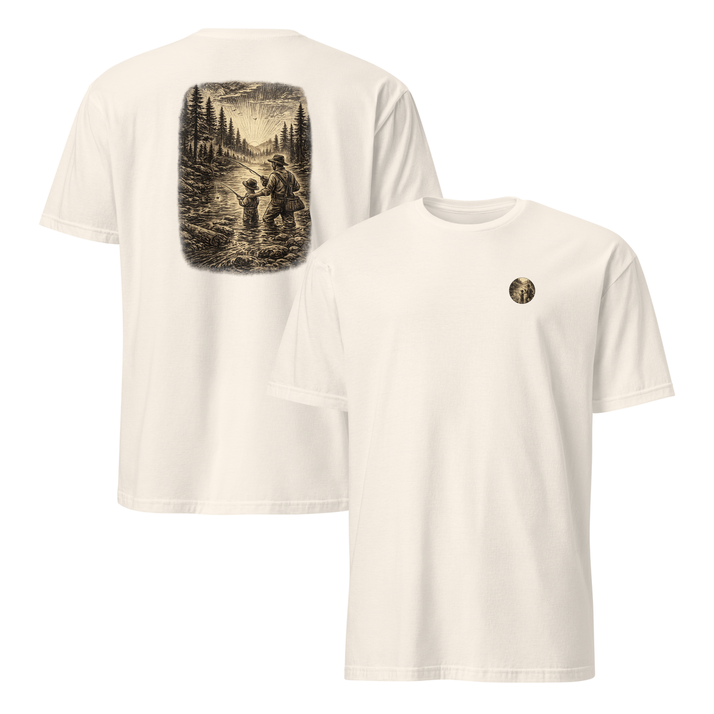 Fishing with Dad Vintage T-Shirt