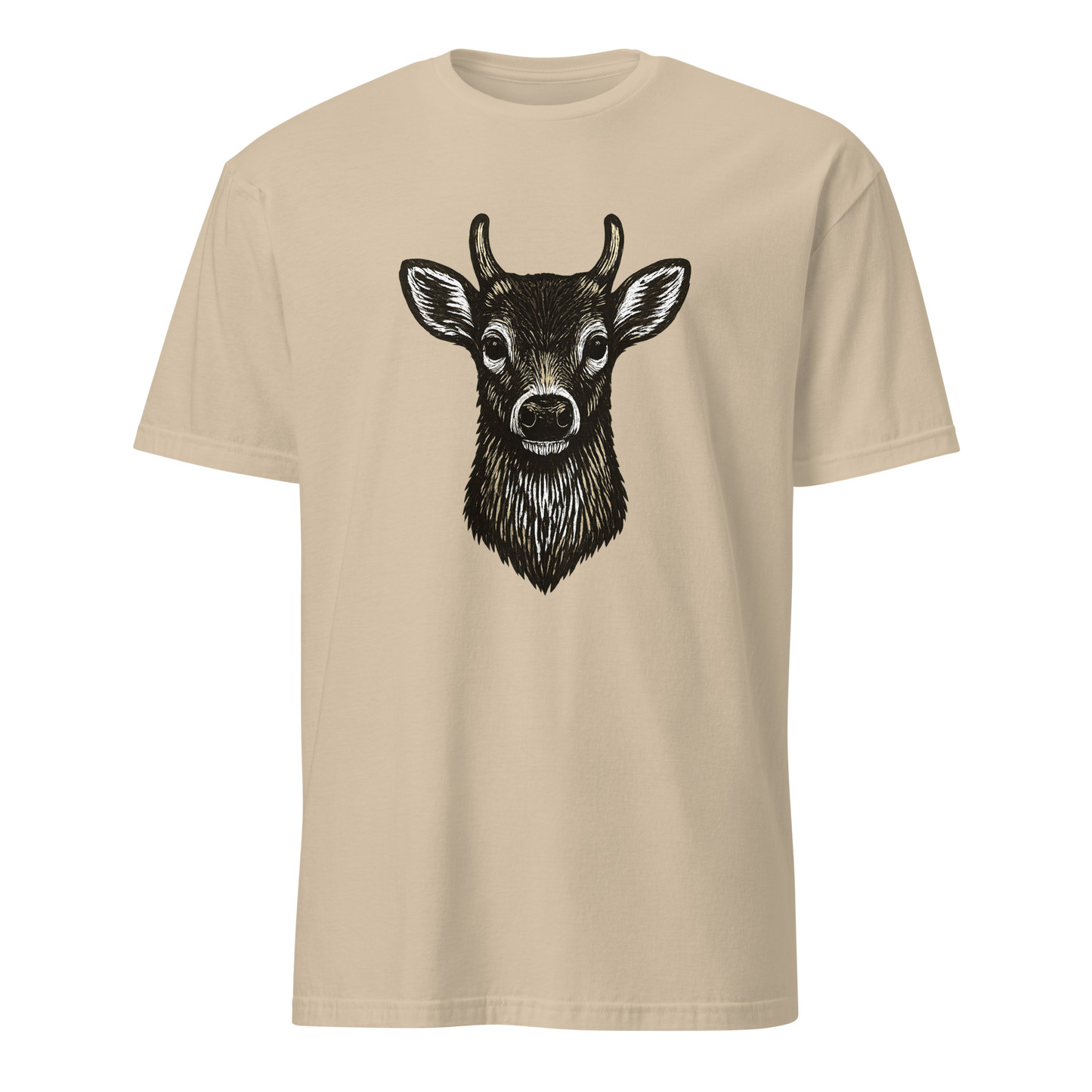 Vintage Deer Head Buck - T-Shirt