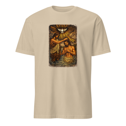 On the Jordan Full Color Linocut T-Shirt