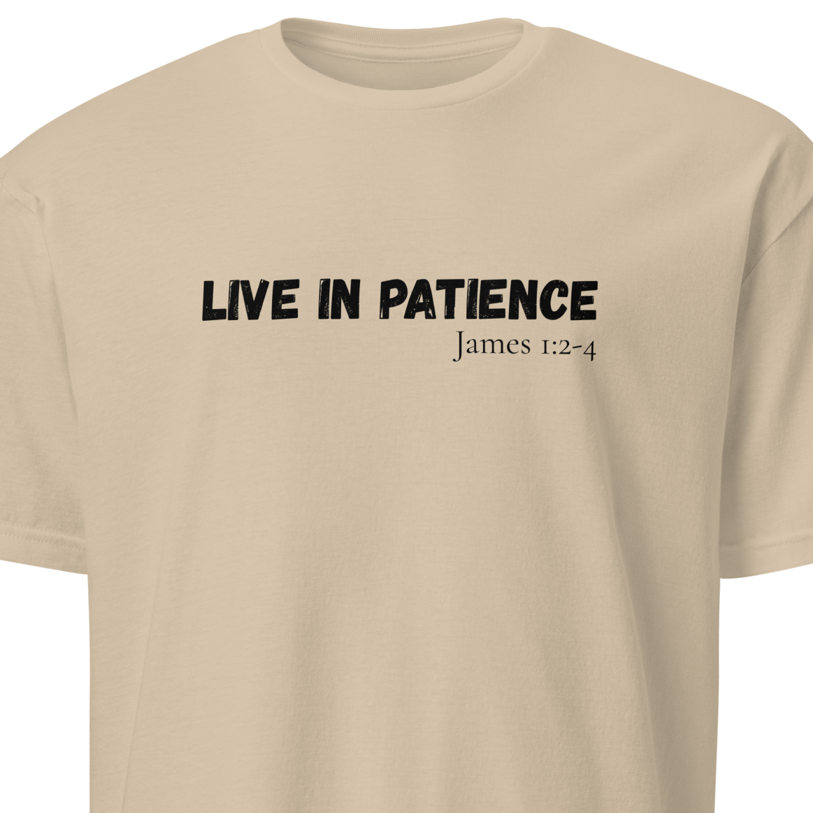 Men's "Live in Patience"