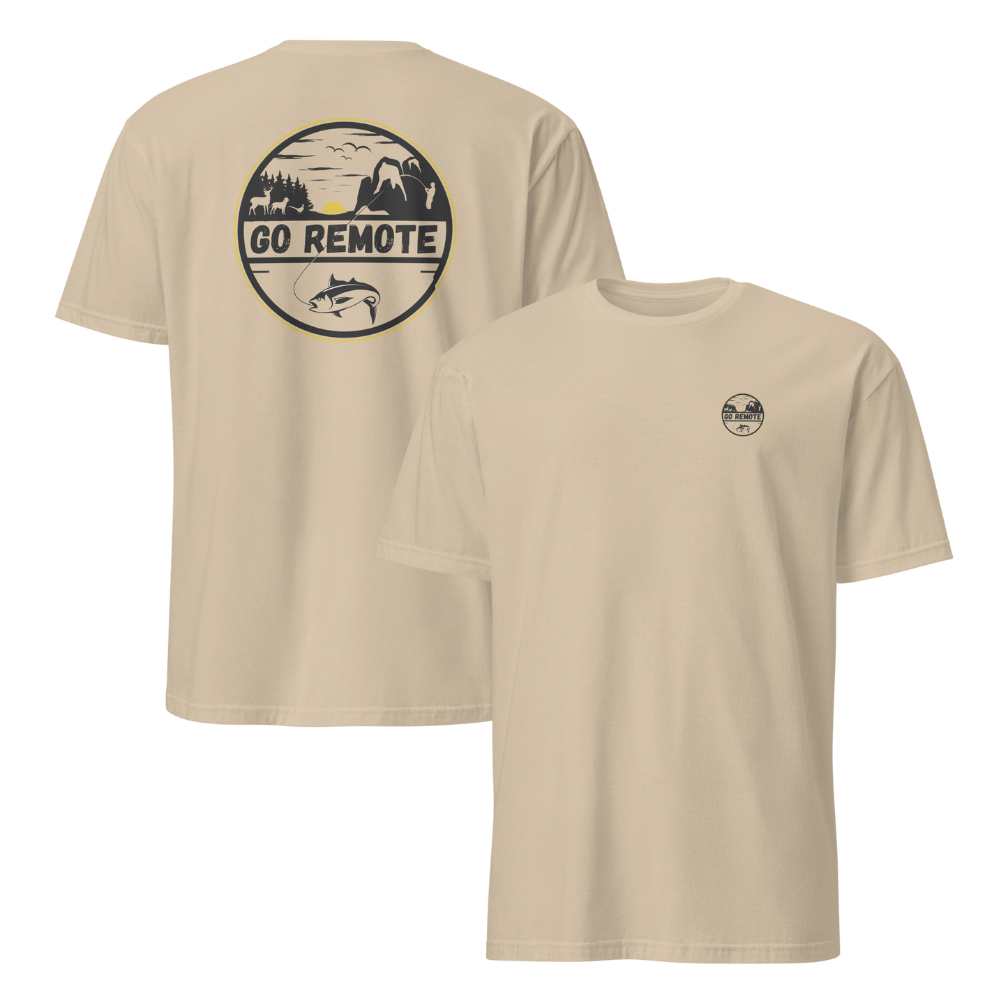 "Go Remote" Fishing/Adventure T-Shirt