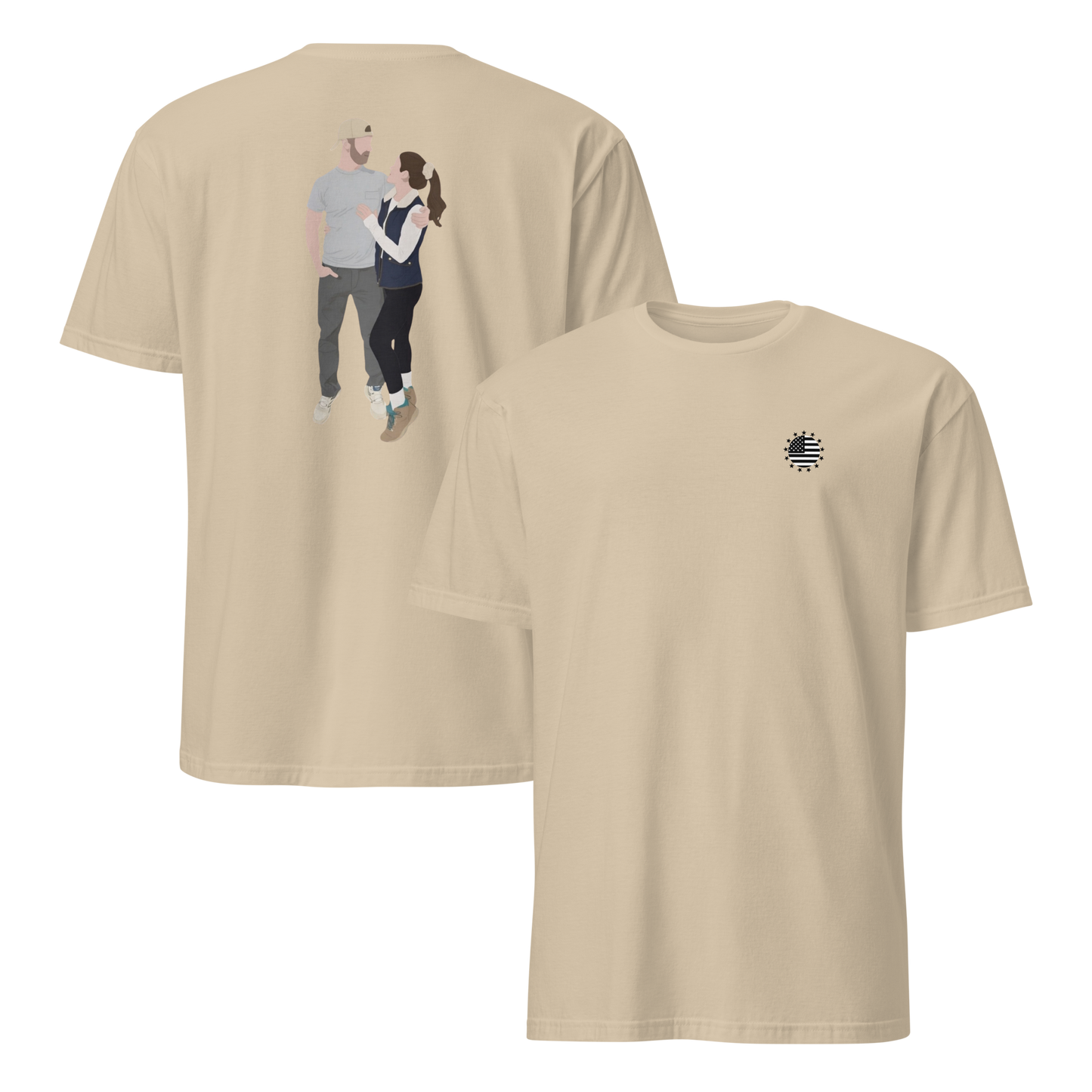Classic American Couple T-Shirt