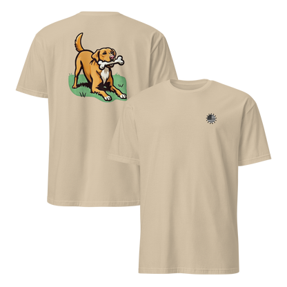 Playful Dog Print T-Shirt