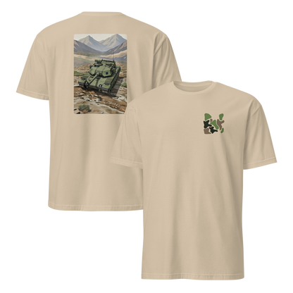 M1E3 Abrams Tank Modern Print T-Shirt