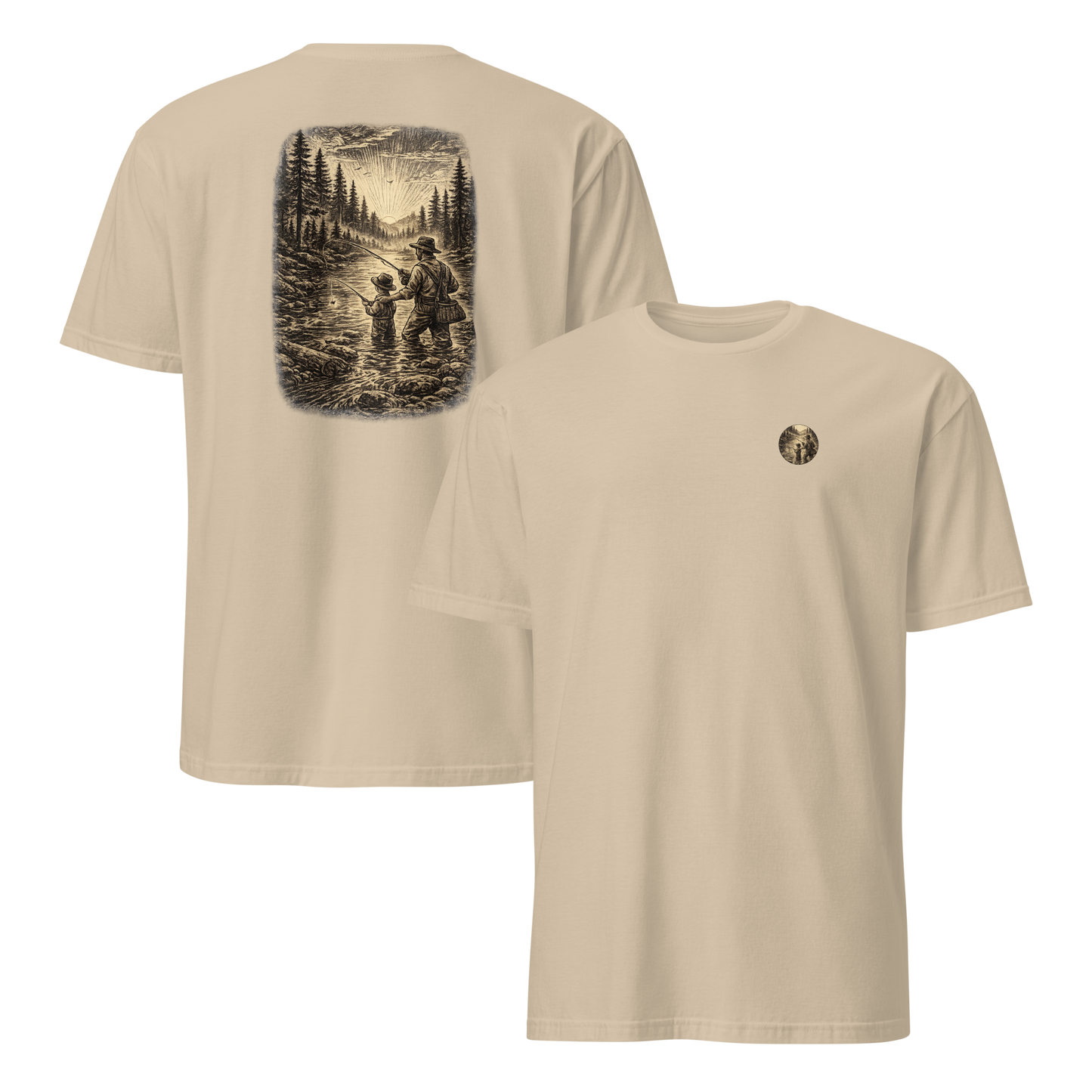 Fishing with Dad Vintage T-Shirt