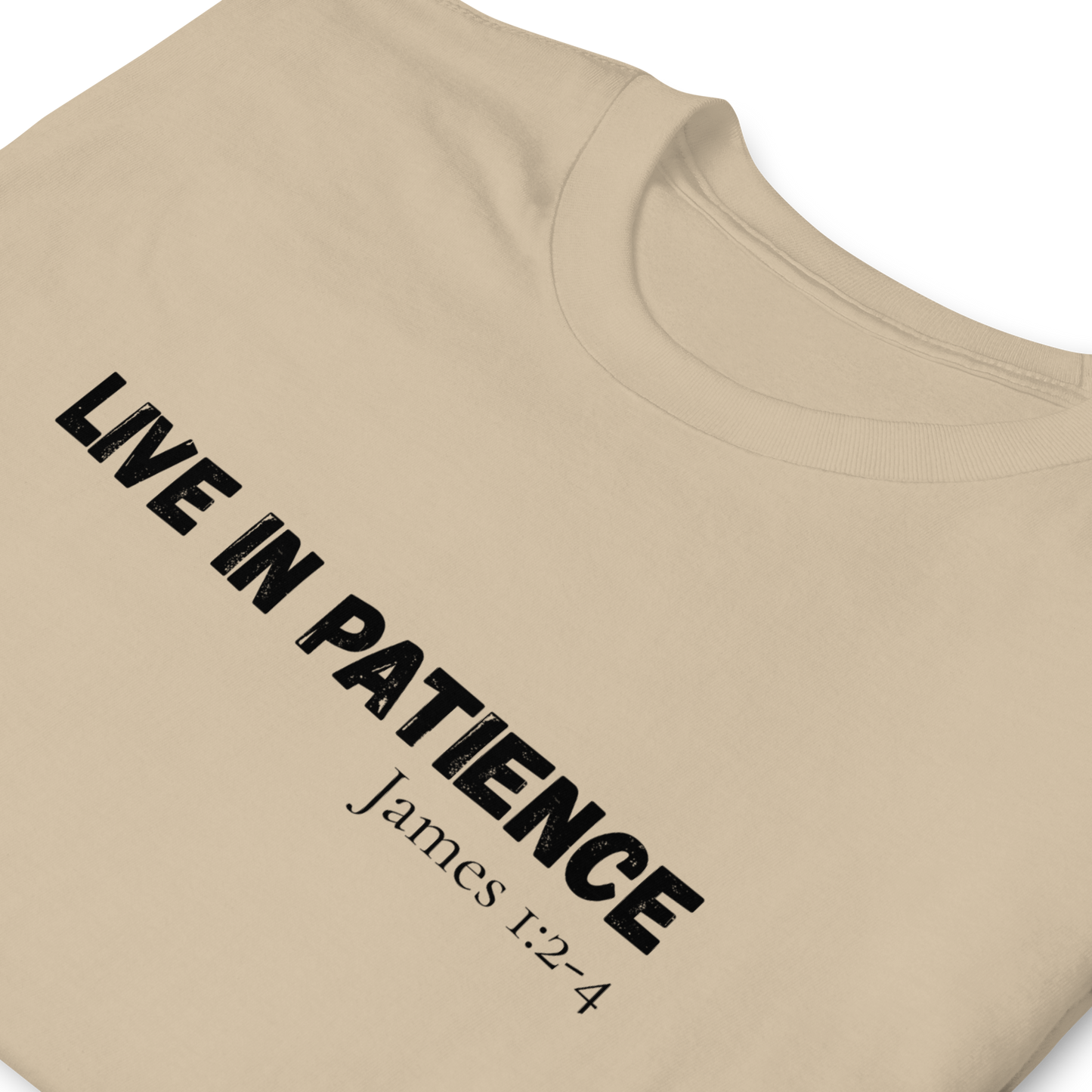 Men's "Live in Patience"