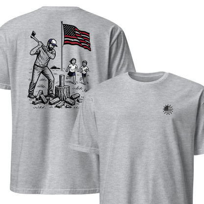 Chopping Wood w/ the Kids T-shirt