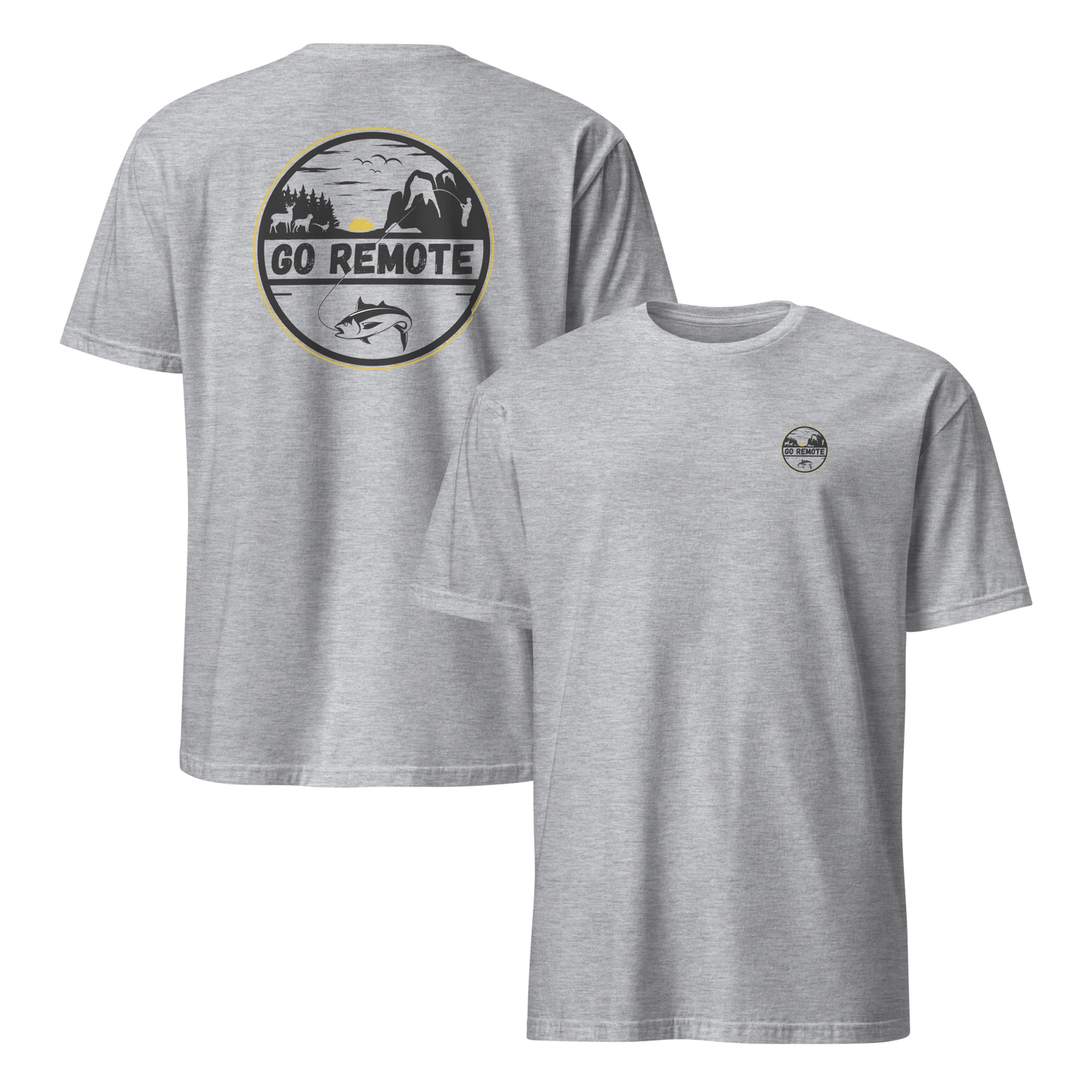 "Go Remote" Fishing/Adventure T-Shirt