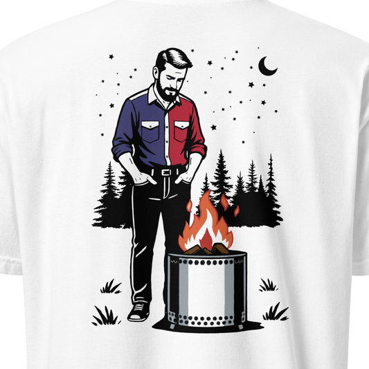 Deep Thoughts & Fire USA Classic T-shirt