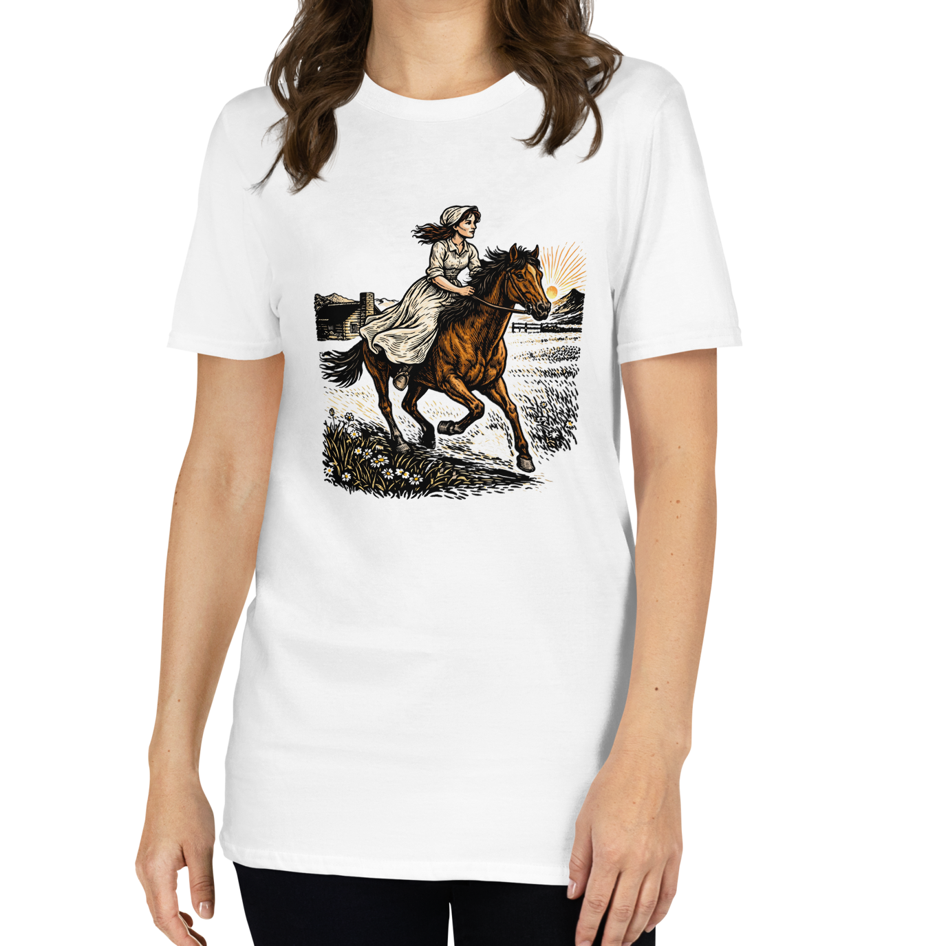 Girl on the Prairie Vintage T-Shirt