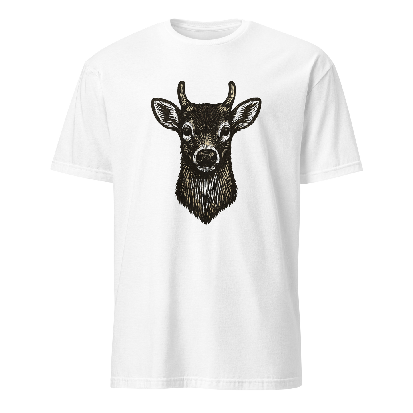 Vintage Deer Head Buck - T-Shirt