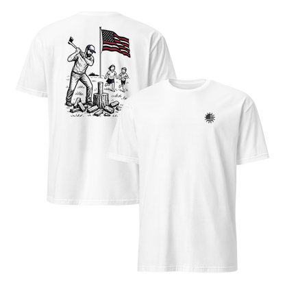 Chopping Wood w/ the Kids T-shirt
