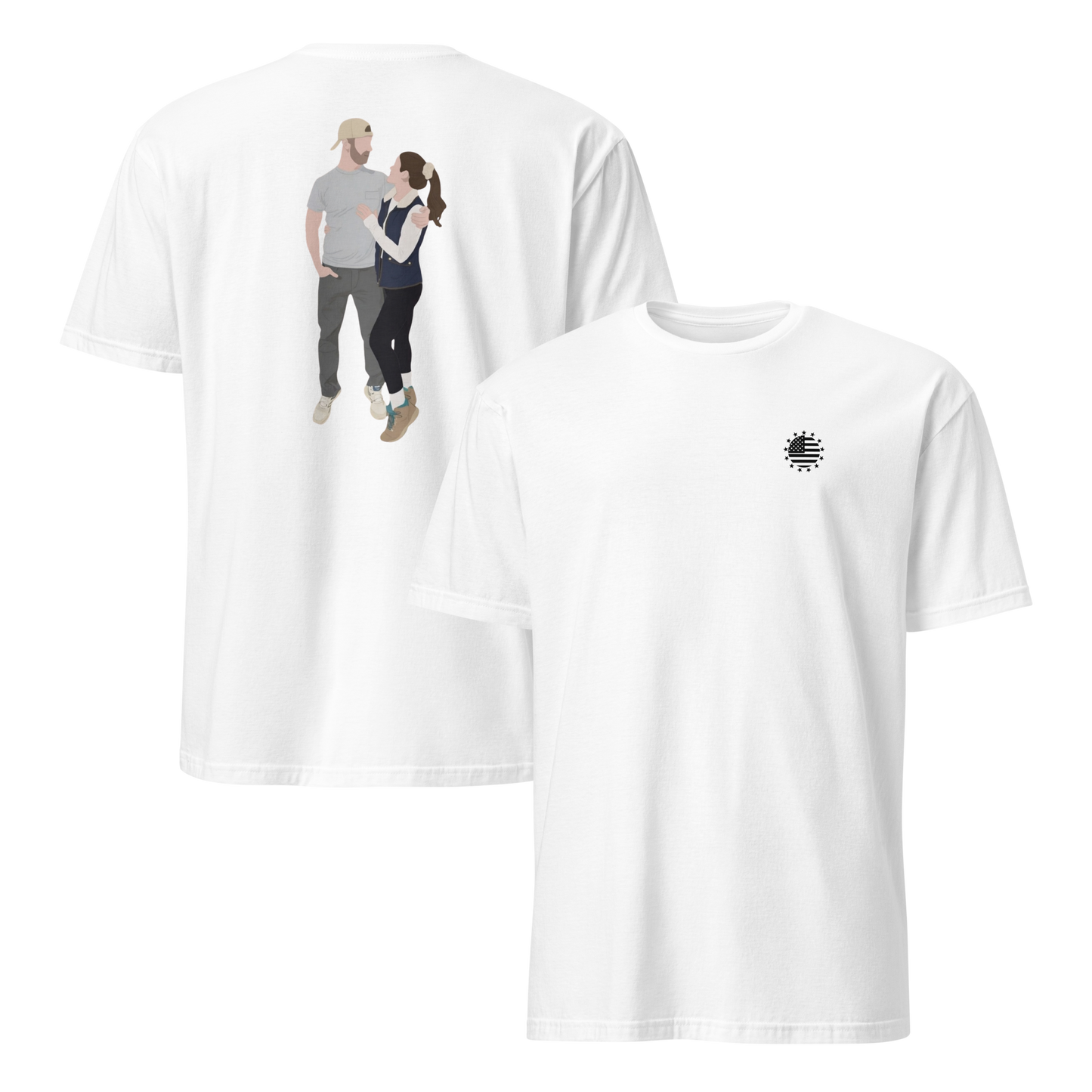 Classic American Couple T-Shirt