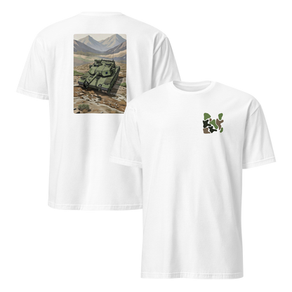 M1E3 Abrams Tank Modern Print T-Shirt