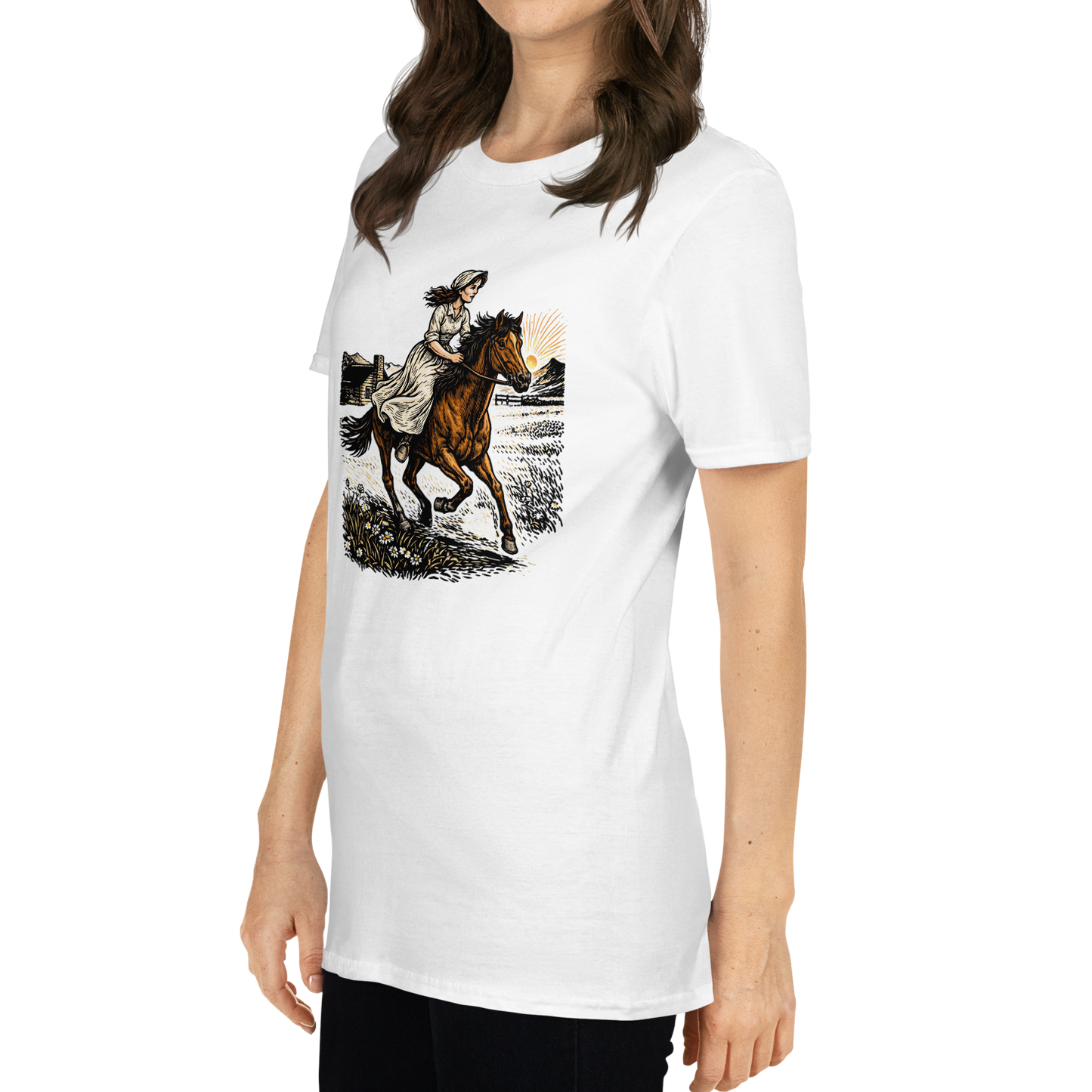 Girl on the Prairie Vintage T-Shirt