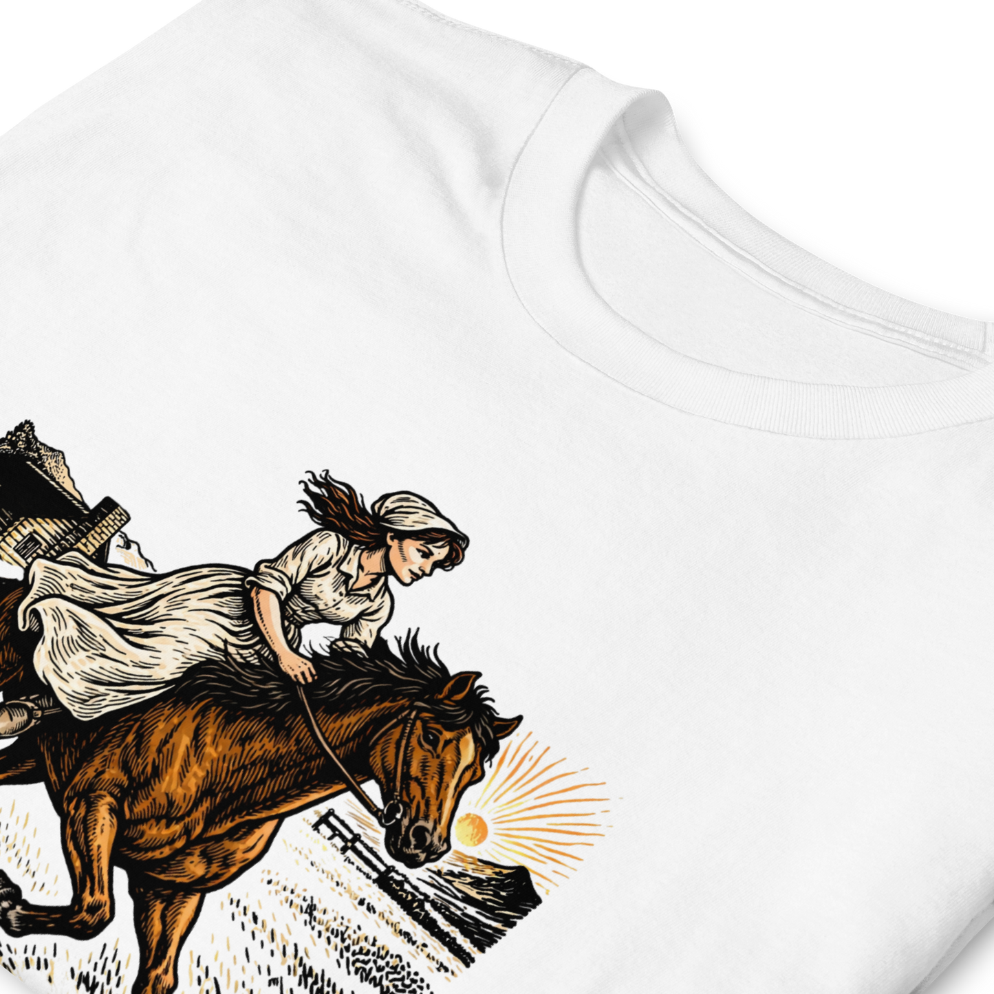 Girl on the Prairie Vintage T-Shirt