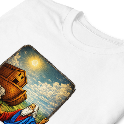 Noah's Ark Full Color Linocut T-Shirt