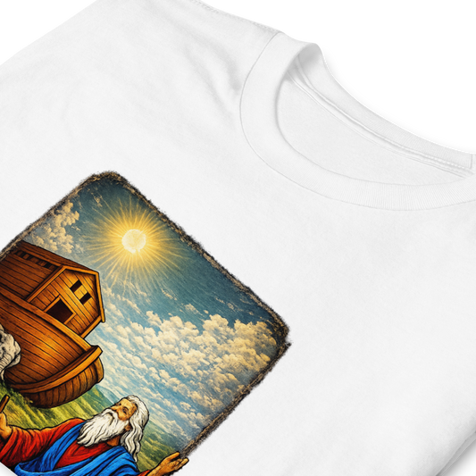 Noah's Ark Full Color Linocut T-Shirt