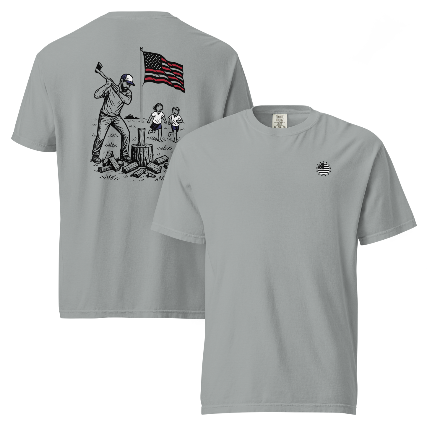 Chopping Wood w/ the Kids T-shirt